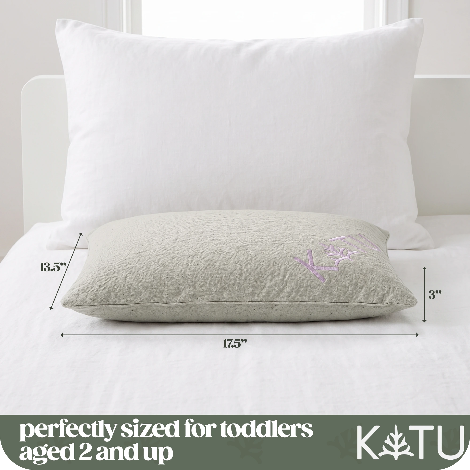 Organic Latex+Kapok Toddler Pillow