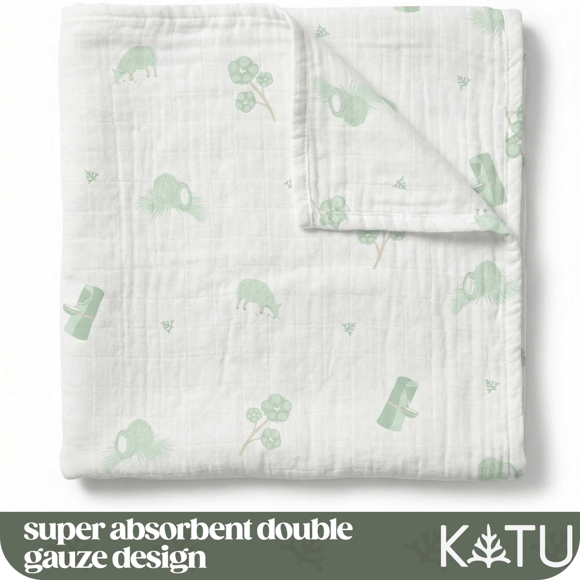 Organic Muslin Blanket (3-Pack)
