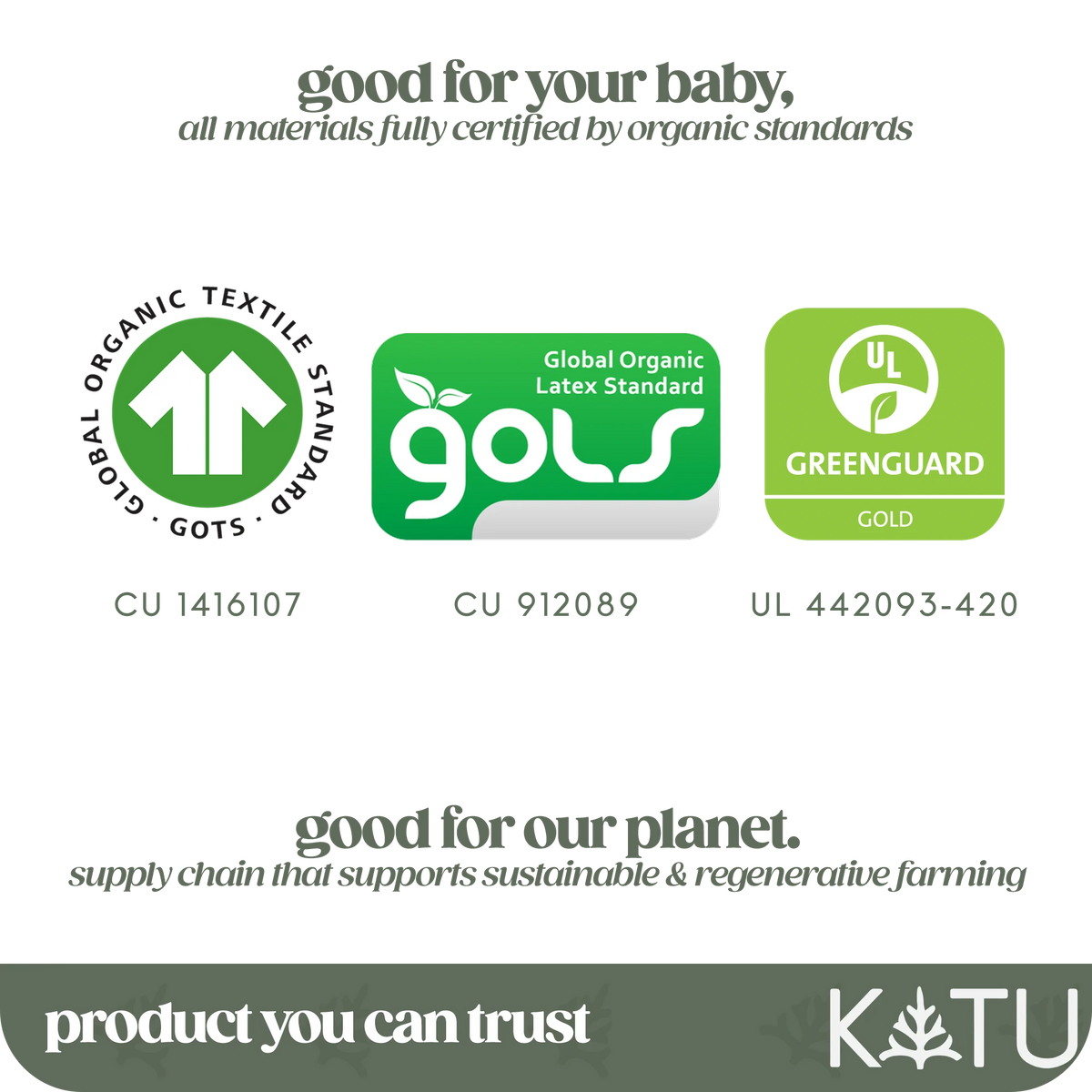 Organic 2-Stage Crib Mattress