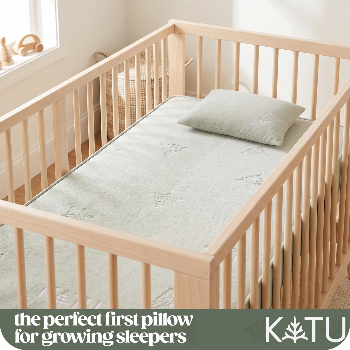 Organic Latex+Kapok Toddler Pillow