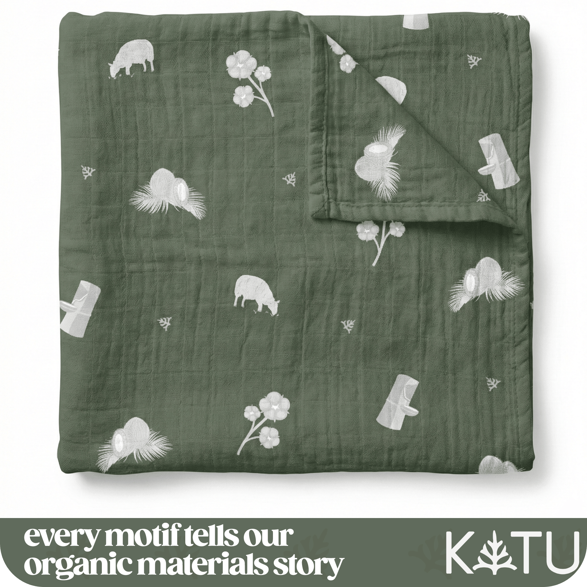 Organic Muslin Blanket (3-Pack)