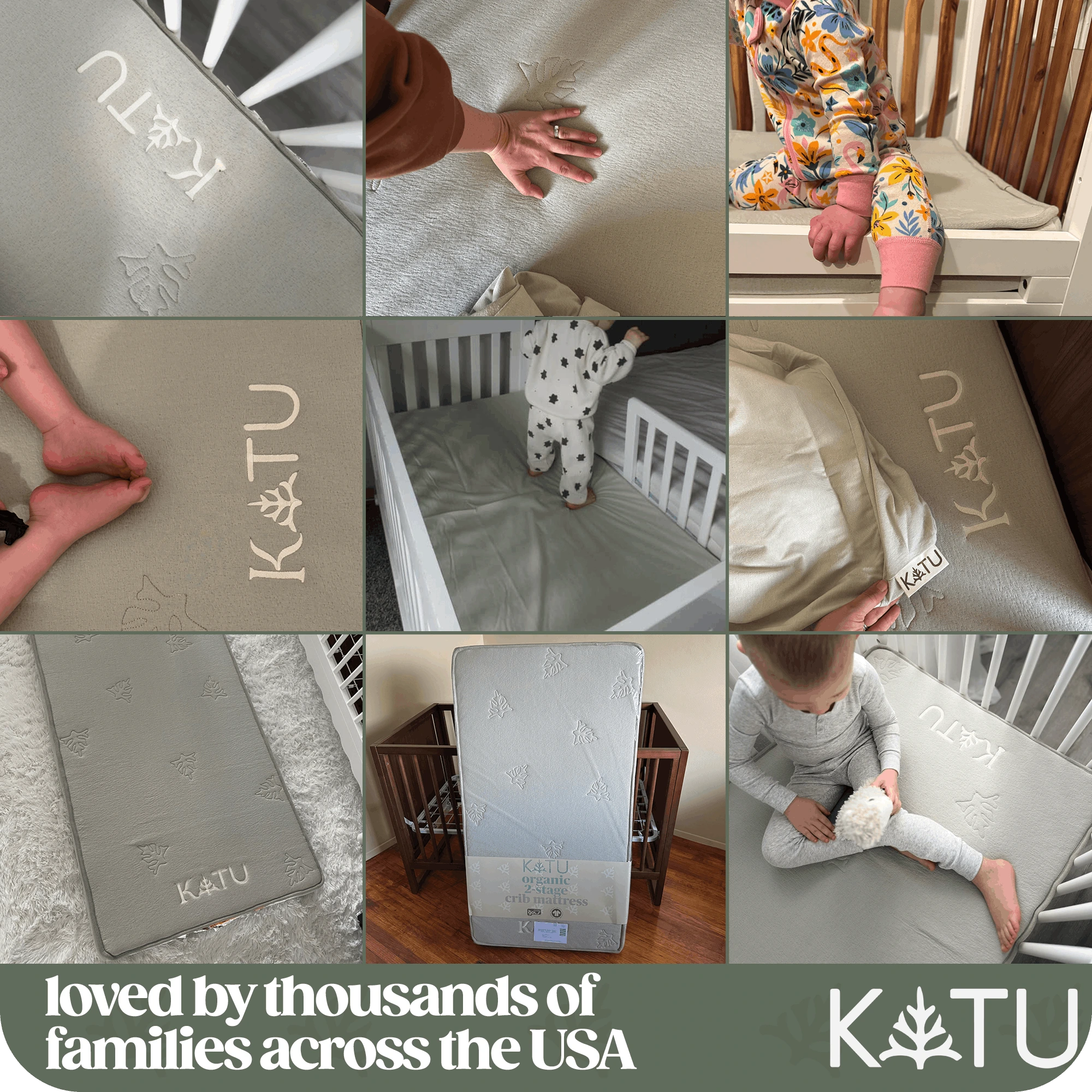 Organic 2-Stage Crib Mattress